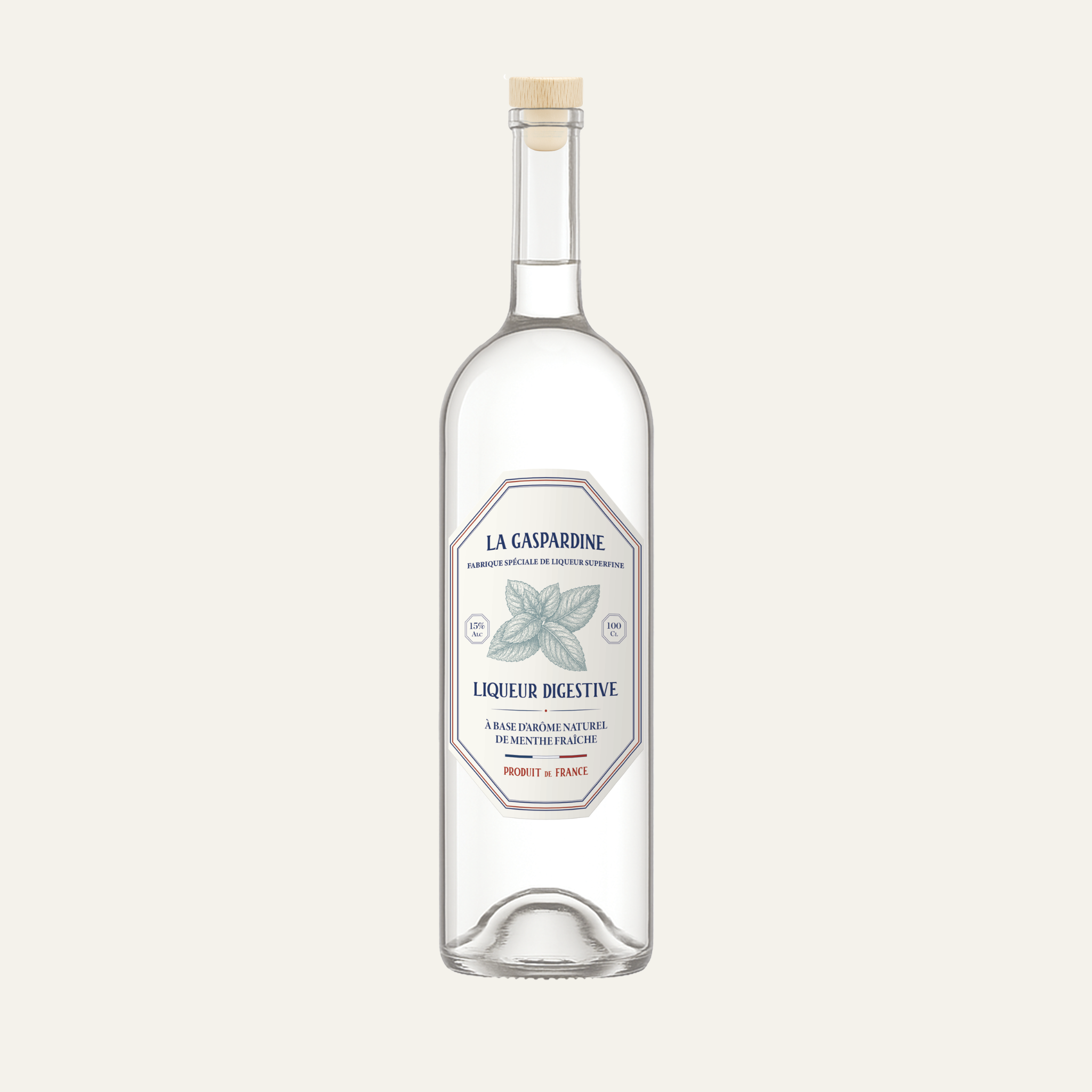 La Gaspardine - Liqueur de Menthe Fraîche