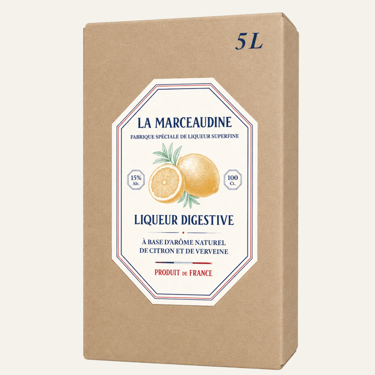 La Marceaudine - Liqueur de Citron & Verveine